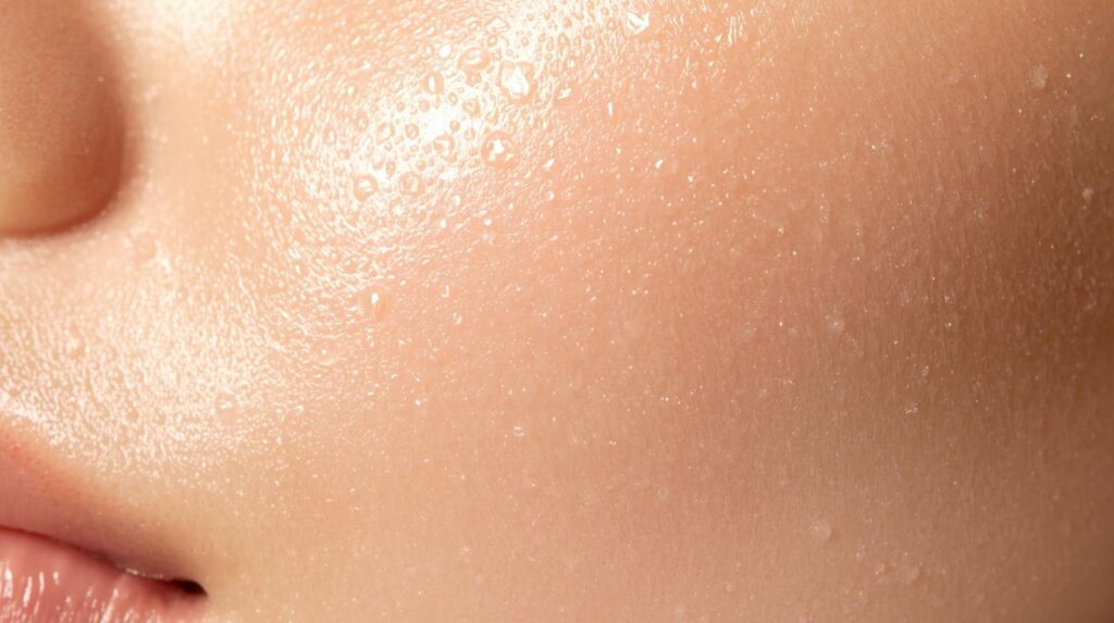 soft glowing hydrated skin natural routine