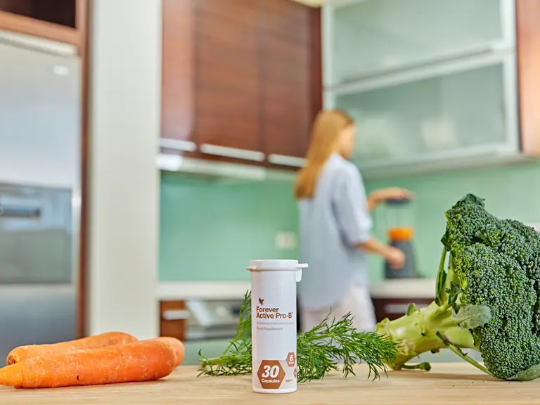 Forever Pro-B probiotic supplement bottle